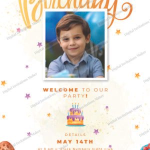 Birthday Invitation Card BIC006 English-01