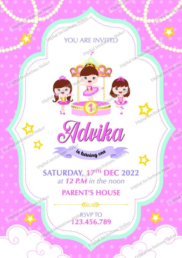 Birthday Invitation Card BIC019 English-01
